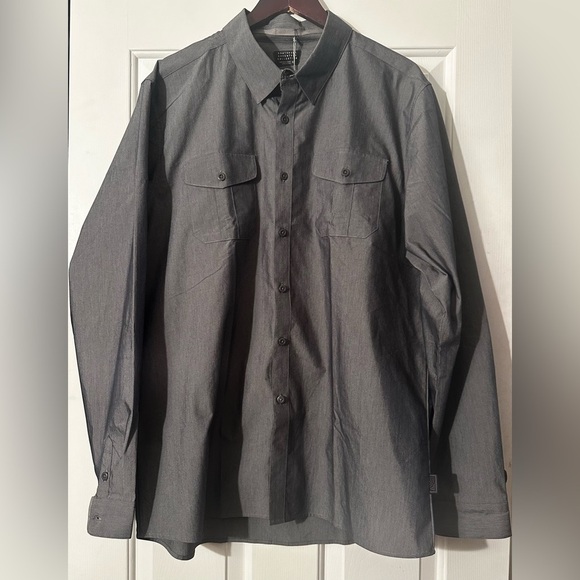 BONTRAGER ADVENTURE COLLECTION Cycling Gray Chambray XL Contrast Cuffs Semi Fit - Picture 2 of 16